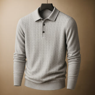 Leonardo Knit Polo Sweater