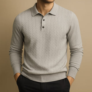 Leonardo Knit Polo Sweater