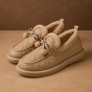 Caterina Quilted Slip-On Shoes