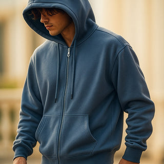 Riccardo Fleece-Lined Zip Hoodie
