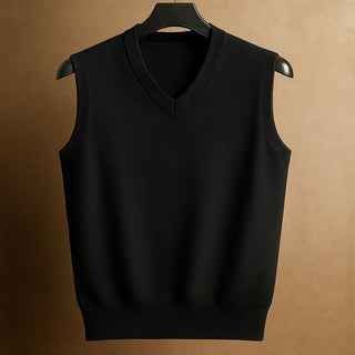 Leonardo Wool Knit Vest