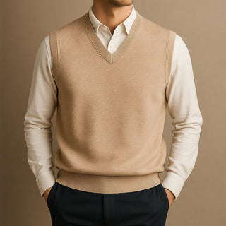 Leonardo Wool Knit Vest