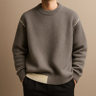 Elio Rib Knit Sweater