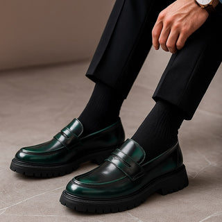 Santino Leather Loafers