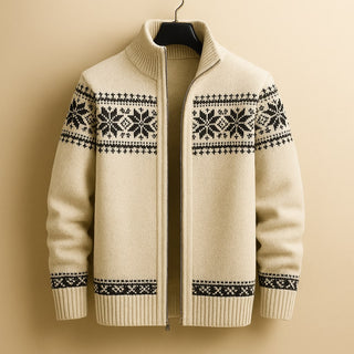 Marcello Jacquard Knit Jacke