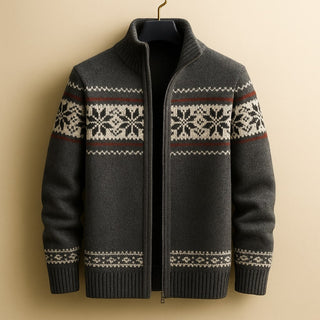 Marcello Jacquard Knit Jacke