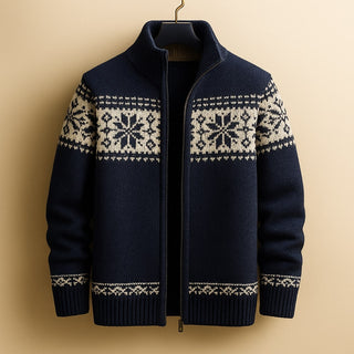 Marcello Jacquard Knit Jacke