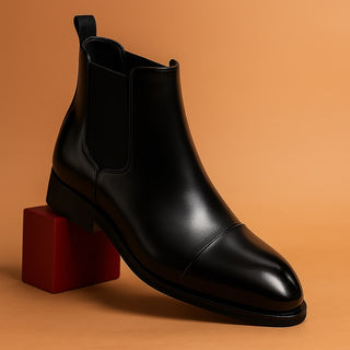 Matteo Leather Chelsea Boot