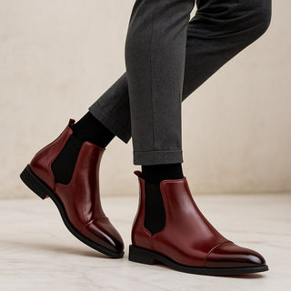 Matteo Leather Chelsea Boot