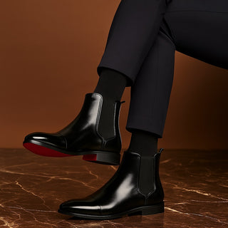 Matteo Leather Chelsea Boot