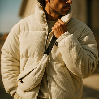 Carmelo Corduroy Puffer Jacket