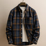 Navy Blue Grid