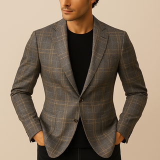 Lorenzo Checked Blazer