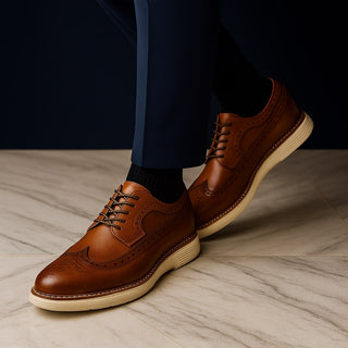 Ricardo Leather Wingtip Oxford