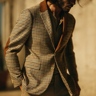 Sergio Checked Blazer