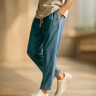 Pietro Cotton Drawcord Pant