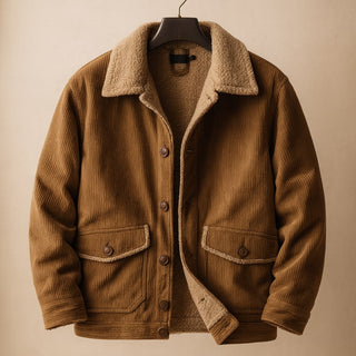 Renato Corduroy Sherpa Jacket