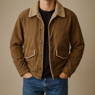 Renato Corduroy Sherpa Jacket