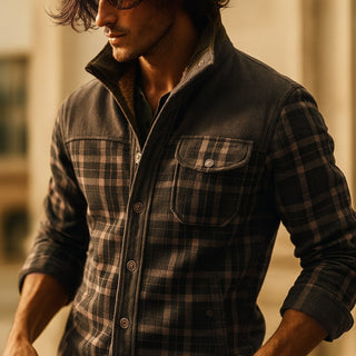 Rafael Cotton Flannel Overshirt