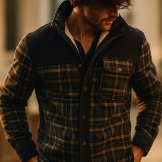 Rafael Cotton Flannel Overshirt