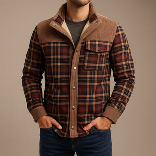 Rafael Cotton Flannel Overshirt