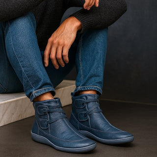 Massimo Leather Strap Boot