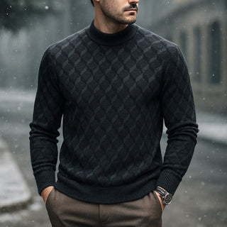 Giancarlo Patterned Knit Sweater