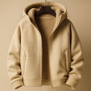 Renzo Sherpa-Lined Zip Hoodie