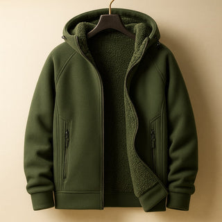 Renzo Sherpa-Lined Zip Hoodie
