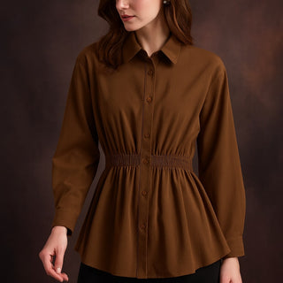 Lucia Shaped Button-Up Shirt