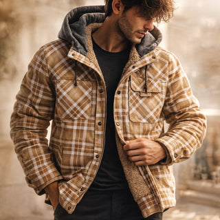 Bruno Lined Cotton Utility Jacket