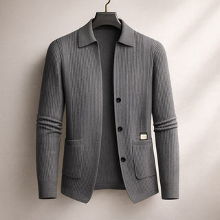 Raffaele Textured Button Cardigan