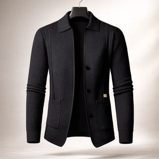Raffaele Textured Button Cardigan