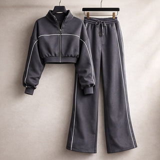 Emi Zip Jacket & Drawcord Pant Set