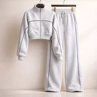 Emi Zip Jacket & Drawcord Pant Set