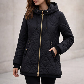 Ina Quilted Hooded Jacket