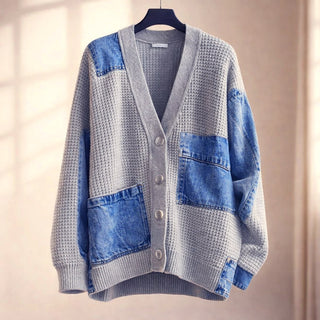 Irene Textured Button Cardigan