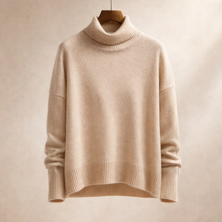 Marta Turtleneck Knit Sweater