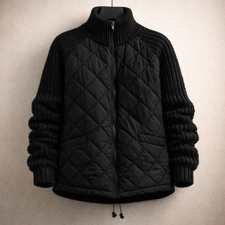 Mandra Quilted Hybrid Zip Jacket
