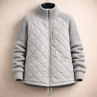Mandra Quilted Hybrid Zip Jacket