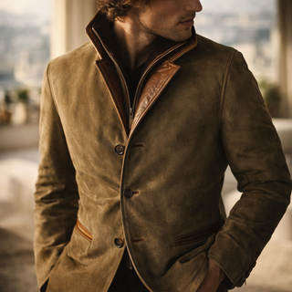 Marcello Sueded Lined Jacket