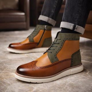 Andrea Hybrid Leather Ankle Boot