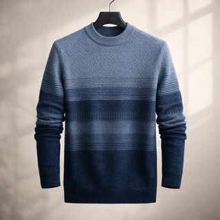 Federico Wool Textured Crew Sweater