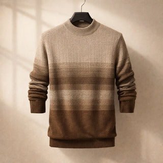 Federico Wool Textured Crew Sweater