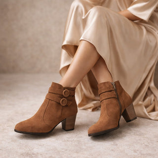 Bella Suede Ankle Boot
