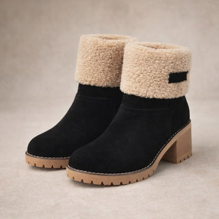 Kalena Suede Cuffed Ankle Boot