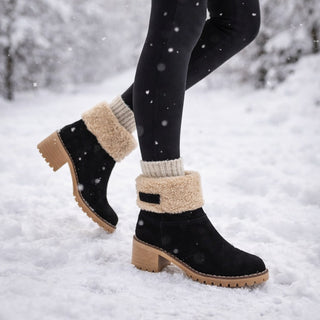 Kalena Suede Cuffed Ankle Boot