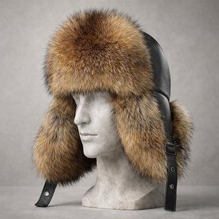 Silvio Fox Fur Trapper Hat