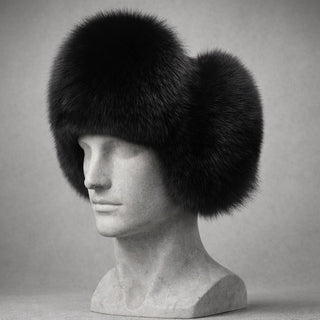 Silvio Fox Fur Trapper Hat