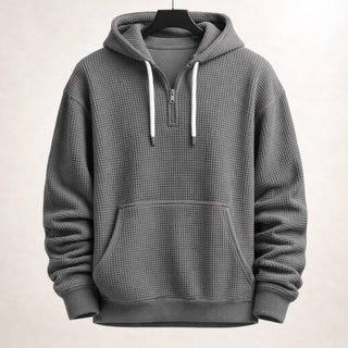 Sandro Textured Hooded Pullover
